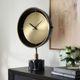 Uttermost® Velar Brushed Brass Modern Table Clock-2