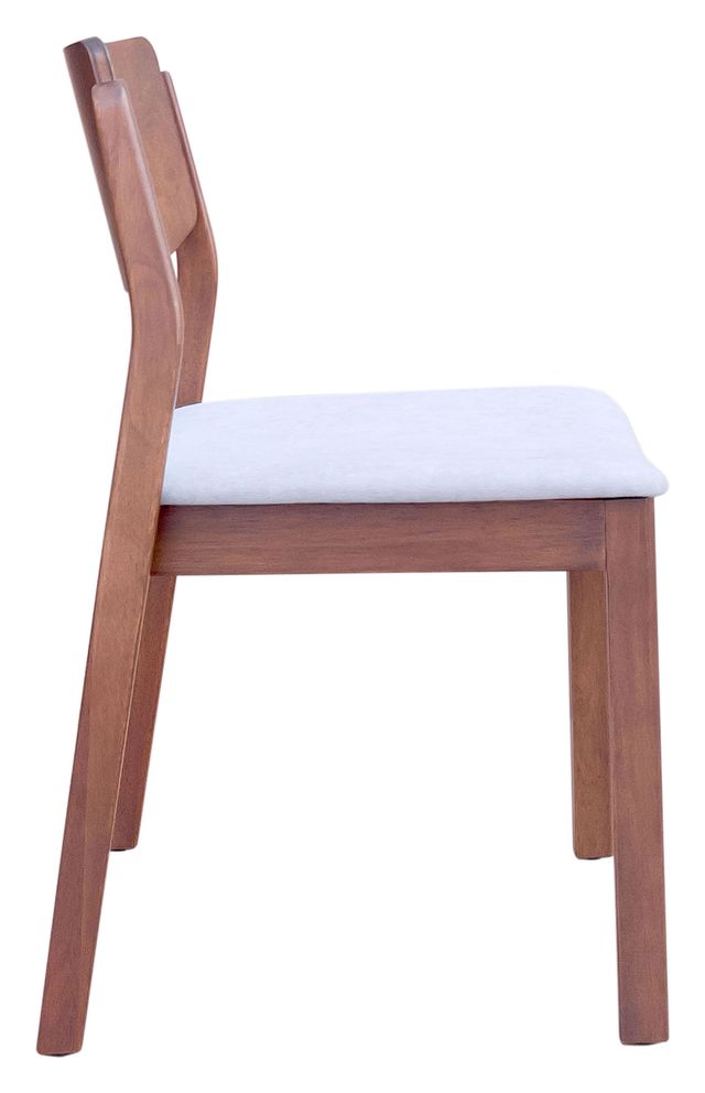 Zuo® Modern Desdamona Light Gray Dining Chair-2