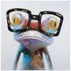 YHD Hipster Froggy Wall Art-0