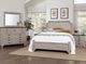 LM Co Home By Vaughan-Bassett Bungalow Home by Ben & Erin Napier Dover Gray Queen Upholstered Panel Bed-1