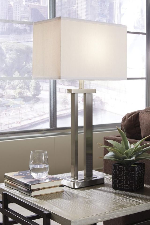 Signature Design by Ashley® Aniela 2-Piece Silver Table Lamp-3