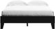 Signature Design by Ashley® Finch Black Queen Platform Bed-1