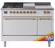 Ilve® Nostalgie II Series 48" Custom RAL Color Pro Style Dual Fuel Range-0
