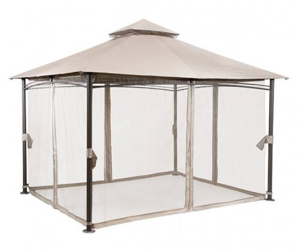 Furniture of America® Gordola Brown 13' X 10' Outdoor Canopy-0