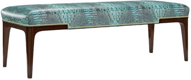 Lexington Home Customizable Rendezvous Savile Leather Bench-2