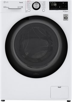 LG 2.4 Cu. Ft. White Front Load Washer Dryer Combo