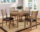 Furniture of America® Dwight Natural Tone 48" Round Table-0