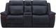KUKA HOME Nevada Navy Power Reclining Loveseat-1