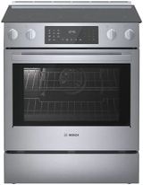 Bosch 800 Series 30" Stainless Steel Slide-In Electric Range