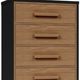 Signature Design by Ashley® Kozmour Black/Brown Chest-0