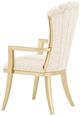 Michael Amini® Fantosini Gold Leaf Dining Arm Chair-2