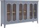 International Furniture Direct Brava Blue 6-Door Console-0
