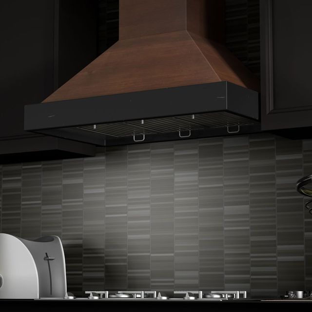 ZLINE Designer Series 30" Antigua/Walnut Wall Mount Range Hood-1