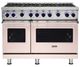 Viking® 7 Series 48'' Blush Pro Style Gas Range-0