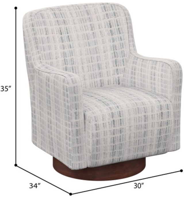Emerald Home Clara Mist Swivel Chair-2