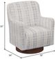 Emerald Home Clara Mist Swivel Chair-2