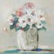 Stylecraft Gray/Light Blue/White Wall Art-1