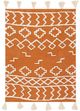 Surya Tut Burnt Orange 50"x60" Throw Blanket-2