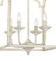 Forty West Sullivan White Chandelier-1