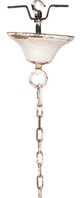 A & B Home Classic Vintage Antique White Bird Cage Chandelier-4