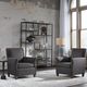 Uttermost® Sherwin Aged Black Etagere-5