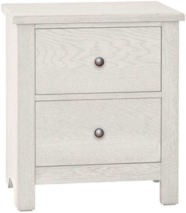 Vaughan-Bassett Fundamentals White Nightstand-0
