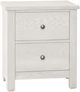 Vaughan-Bassett Fundamentals White Nightstand-0