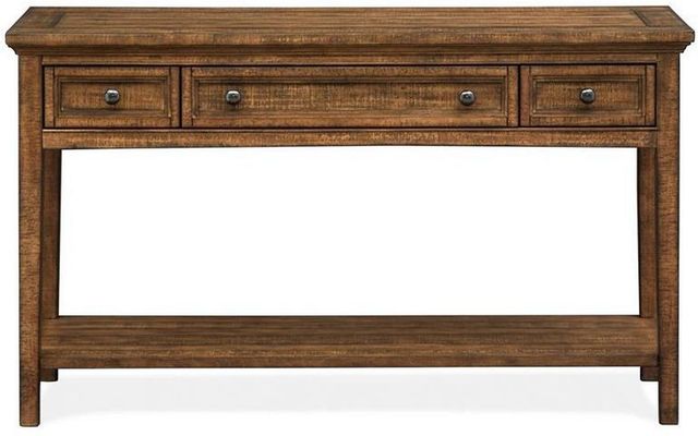 Magnussen Home® Bay Creek Toasted Nutmeg Rectangular Sofa Table-1