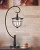 Cal® Lighting & Accessories Alma Dark Bronze Table Lamp-1