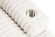 Furniture of America® Veyrier White Arm Chaise-5