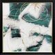 Stylecraft Emerald Mustang Prophecy I Black/Green/White Wall Art-0