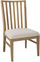 A-America® Weston Acorn Upholstered Dining Side Chair-0