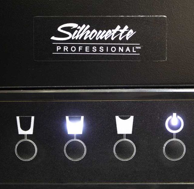 Silhouette® 15" 32 lb. Stainless Steel Under The Counter Ice Maker -2