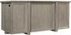 aspenhome® Platinum Gray Linen 66" Executive Desk-1