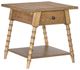 Legacy Classic Vintage Market Barnwood Oak 1-Drawer End Table-0