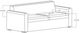 International Furniture Direct Mellow Brown Queen Sofa Sleeper-2