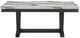 Global Furniture USA D1319 7-Piece Black/White Dining Set-4