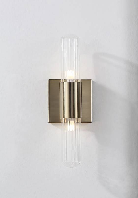 Renwil® Chiara Plated Burnished Brass Wall Scone-4