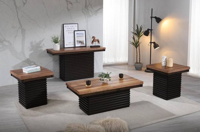 Urban Styles Furniture Dallas Cappuccino/Walnut Coffee Table-1