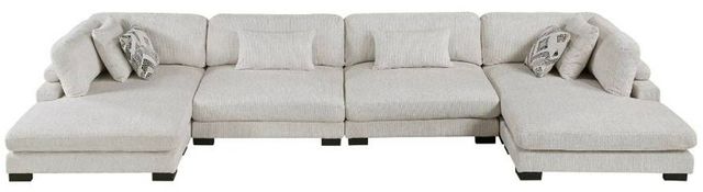 Homelegance® Tinley 4-Piece Beige Modular Sectional and Chaise-2
