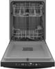 GE® 24" Black Top Control Built-In Dishwasher-2