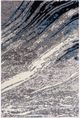 Cosmos Carpets Axxent 007 Black/White 4' x 6' Area Rug-0