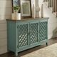 Liberty Furniture Kensington Brown/Turquoise 56" Accent Cabinet-1