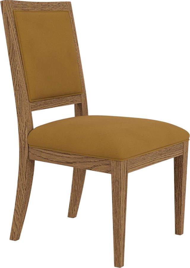 Riverside Furniture Halbrooke 2-Piece Nutmeg Oak Upholstered Dining Side Chair Set-3