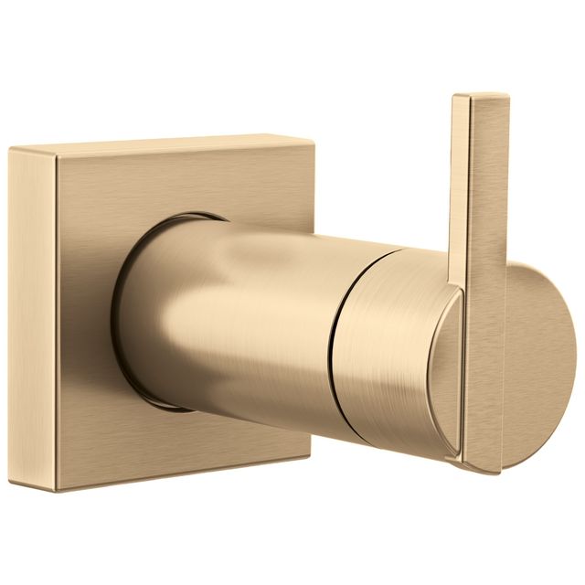 Brizo Frank Lloyd Wright® Brilliance® Luxe Gold® Sensori® Volume Control Trim -0