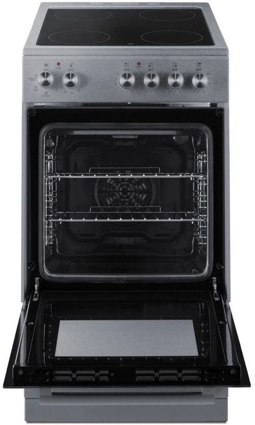 Summit® 20" Stainless Look Slide-In Electric Range-2
