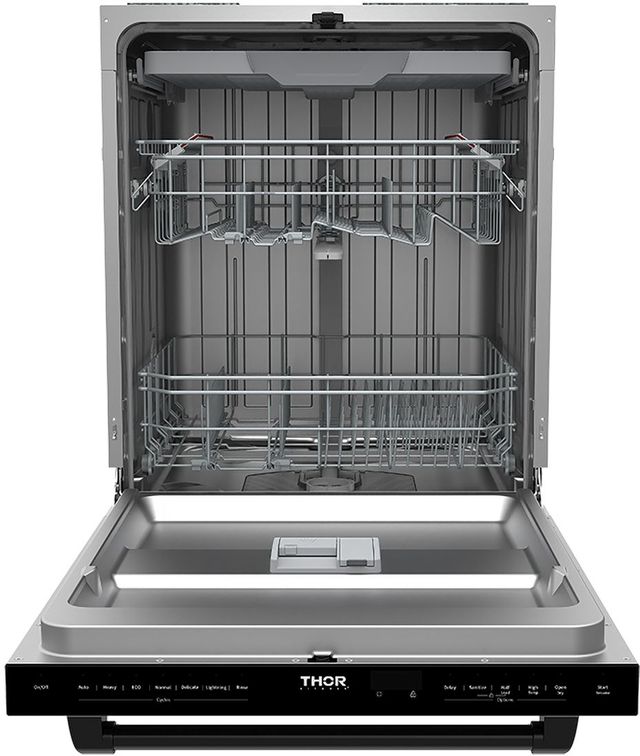 Thor Kitchen 24" Black Top Control Built-in Dishwasher-1