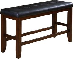 Crown Mark Bardstown Brown Dining Bench