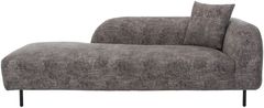 Chaise longue noire Deleuze Moe's Home Collections