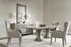 Bernhardt Cornelia Nebbia Extandable Dining Table with 23" Leaf-1